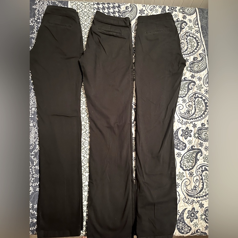 Dickies jean dress pants. Straight cut. Size 3. 3 pairs